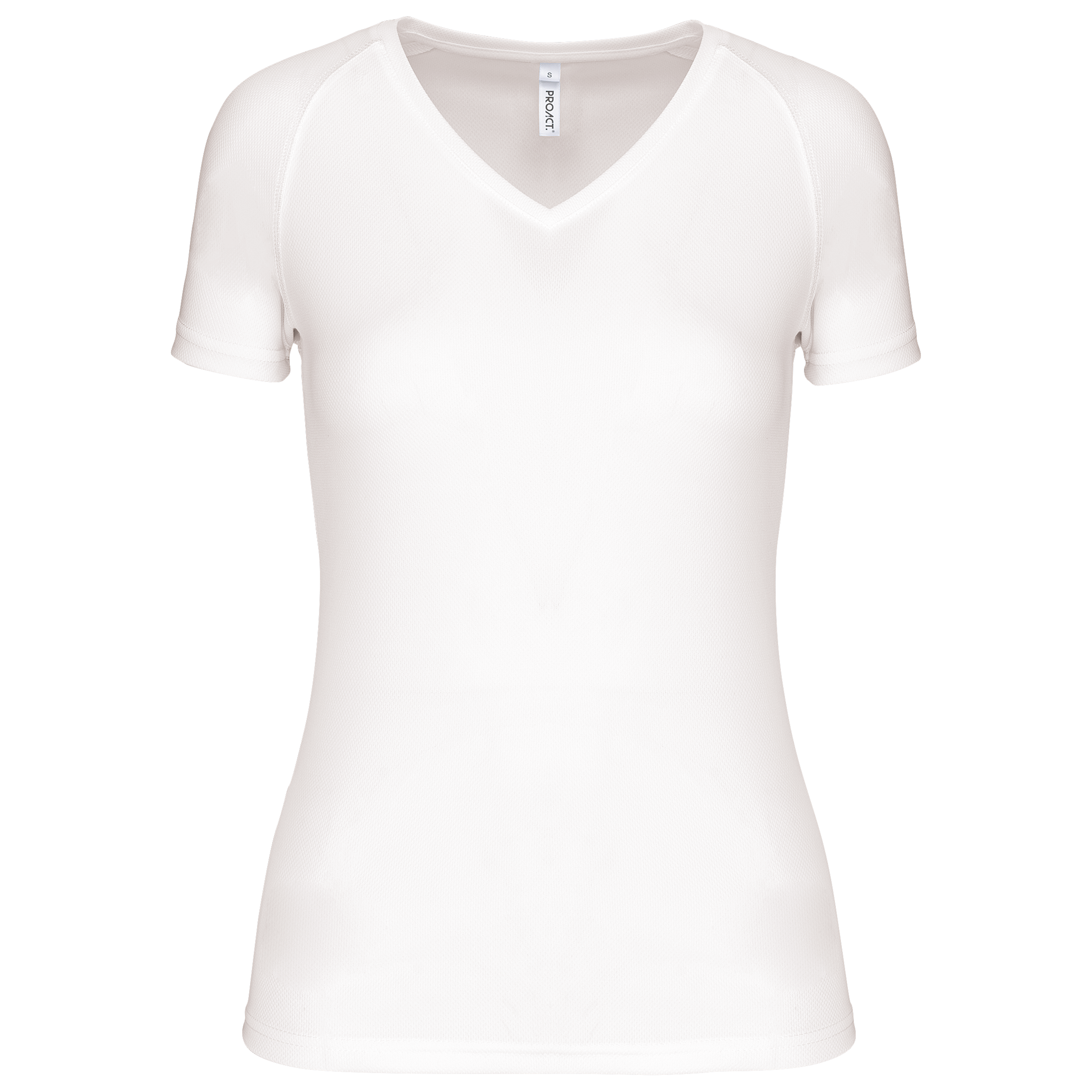 Camiseta de deporte cuello de pico mujer