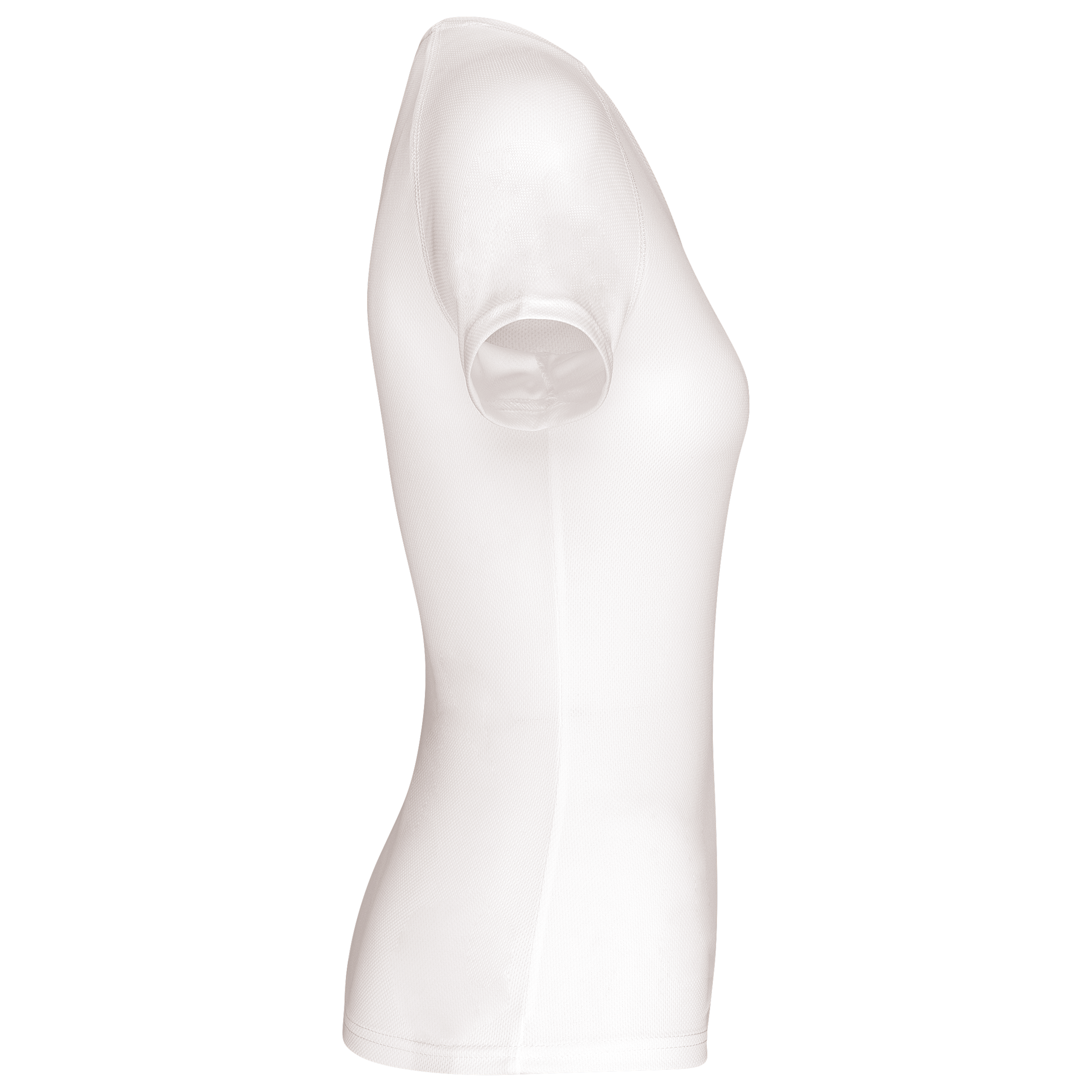 Camiseta de deporte cuello de pico mujer