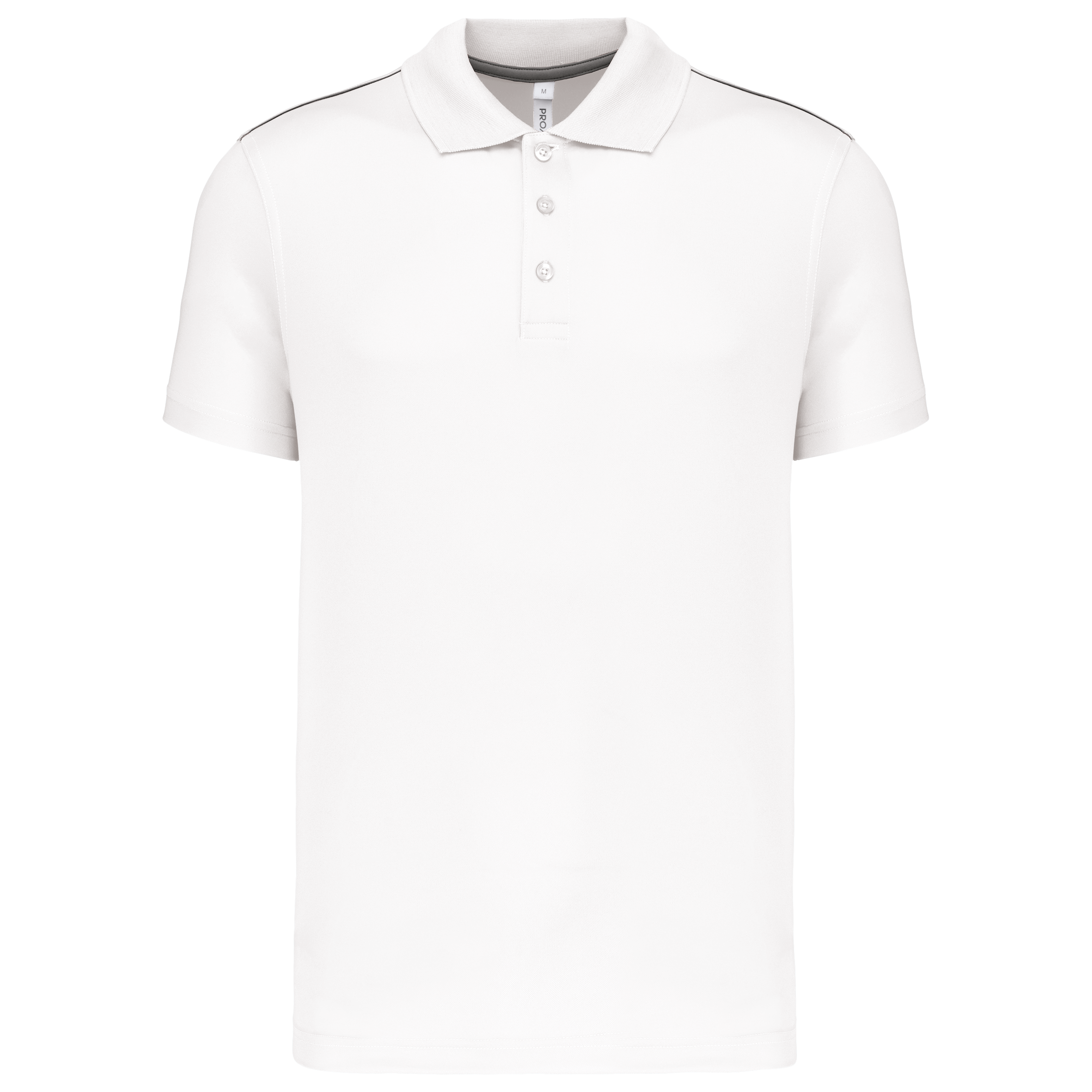 Polo interlock de manga corta hombre