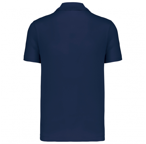 sporty navy Polo interlock de manga corta hombre