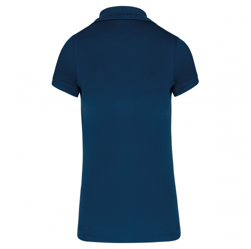 sporty navy Polo interlock de manga corta mujer
