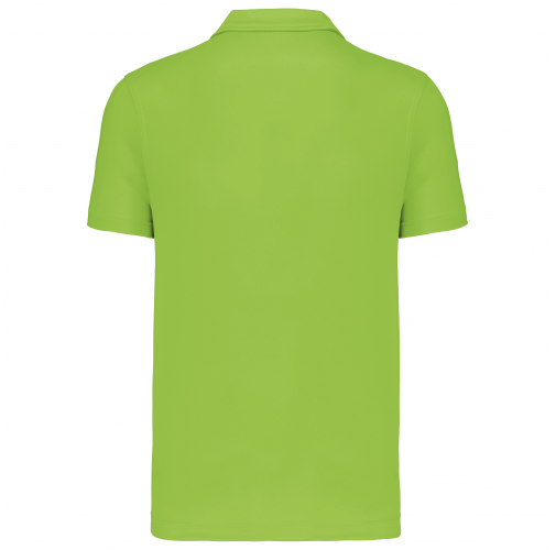 lime Polo deportivo manga corta hombre