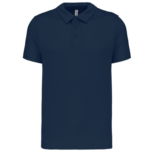 navy Polo deportivo manga corta hombre