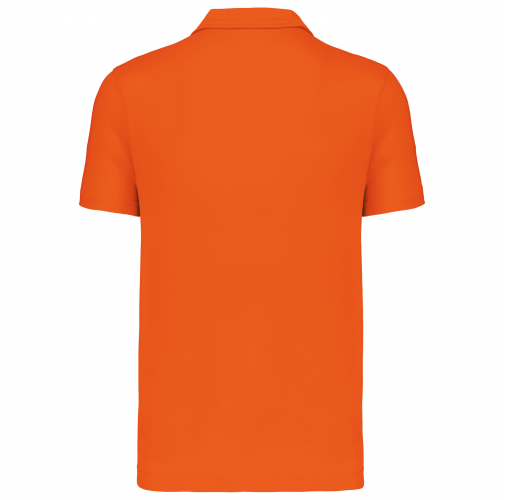 orange Polo deportivo manga corta hombre