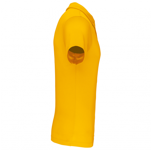 true yellow Polo deportivo manga corta hombre