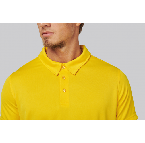 Polo deportivo manga corta hombre