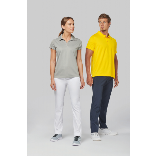 Polo deportivo manga corta hombre