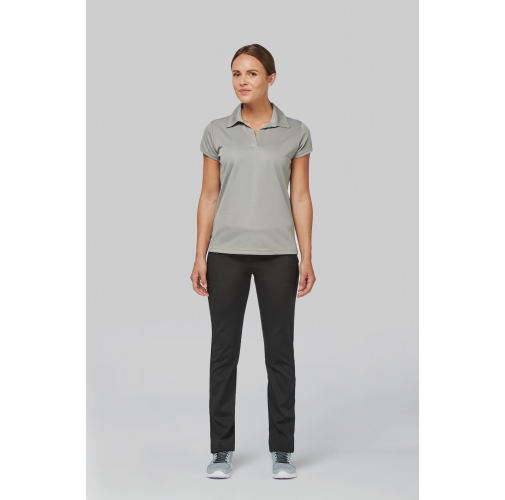 Polo deportivo manga corta mujer