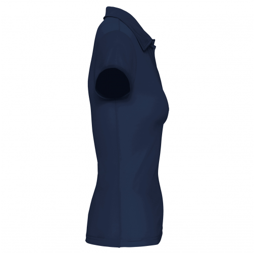 navy Polo deportivo manga corta mujer
