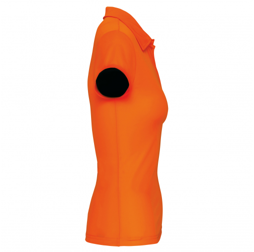 orange Polo deportivo manga corta mujer