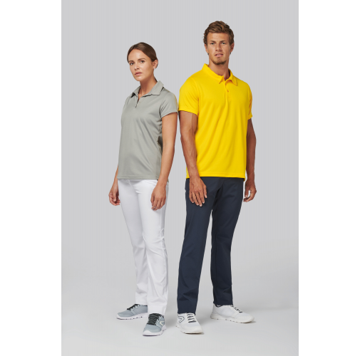 Polo deportivo manga corta mujer
