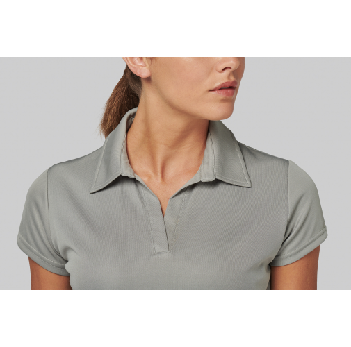 Polo deportivo manga corta mujer