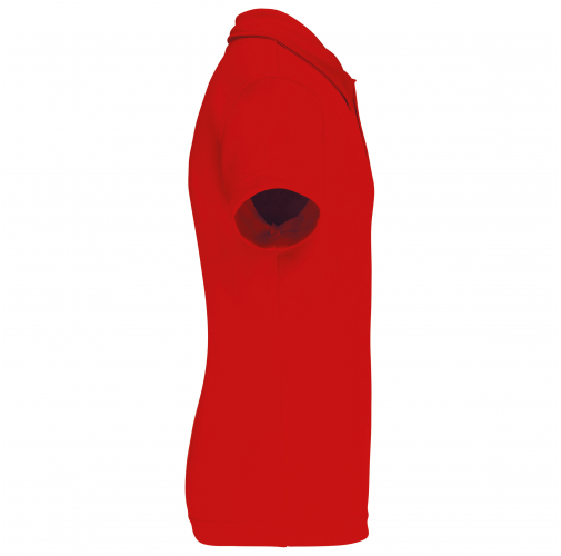 red Polo deportivo manga corta niños