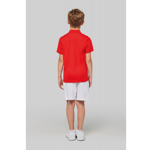 Polo de manga corta niños