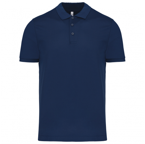 sporty navy Polo piqué performance hombre