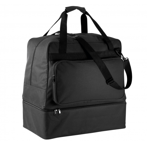 black Bolsa deportiva con base rígida - 90 litros