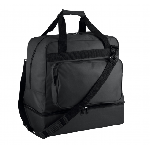 black Bolsa deportiva con base rígida - 60 litros