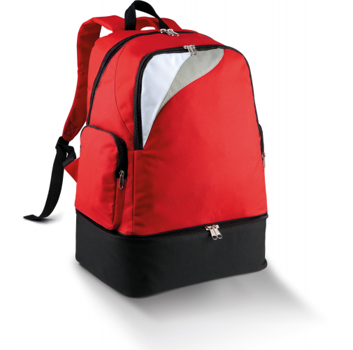 red / white / light grey Mochila equipaciones multideporte con base rígida - 39 L