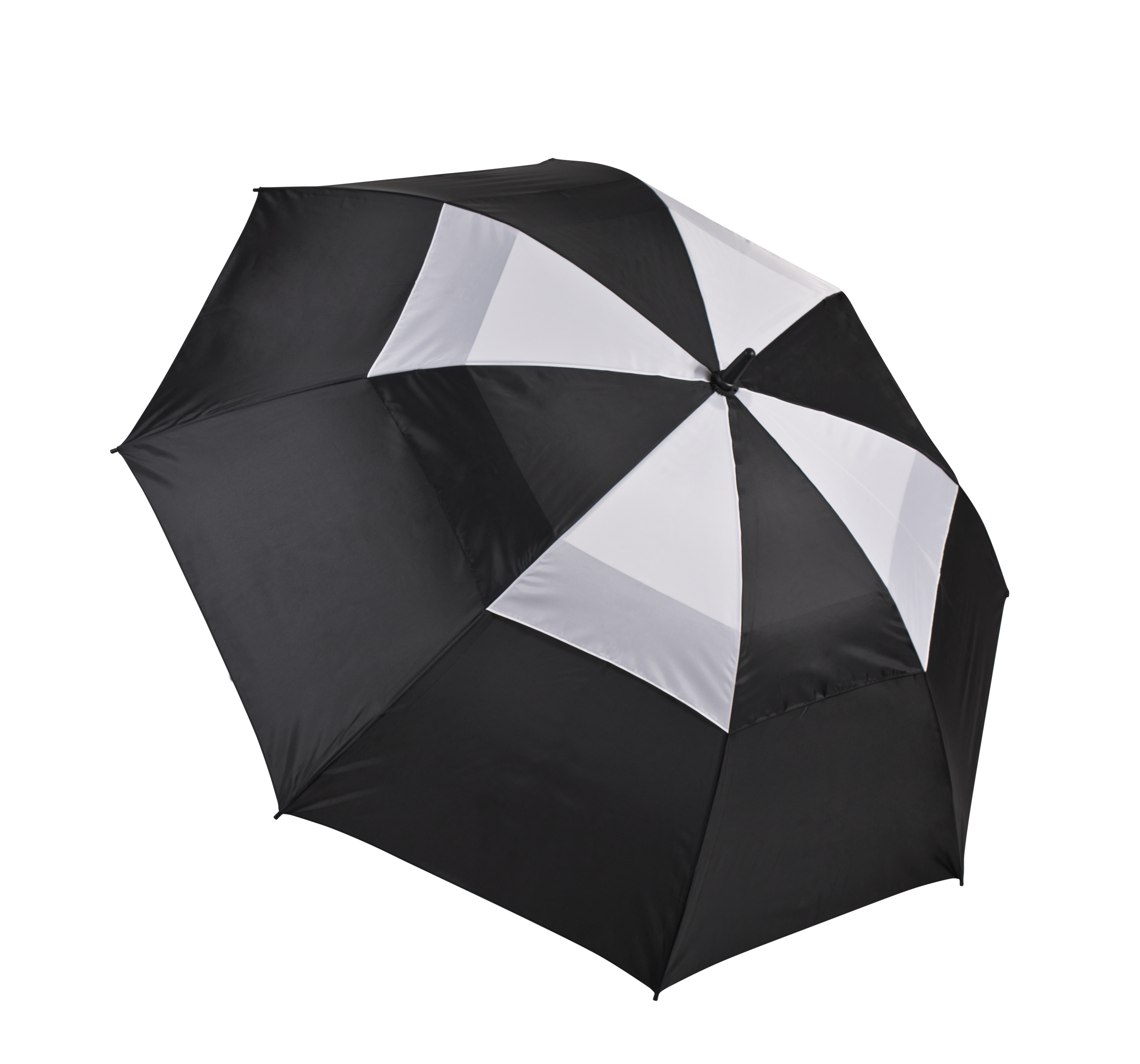 black / white Paraguas de golf profesional