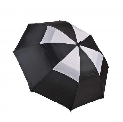 black / white Paraguas de golf profesional