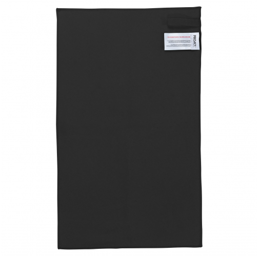black Toalla de deporte microfibra