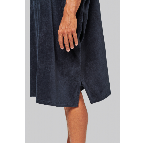 Poncho de rizo con capucha - Unisex