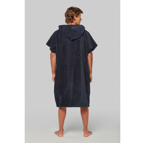 Poncho de rizo con capucha - Unisex