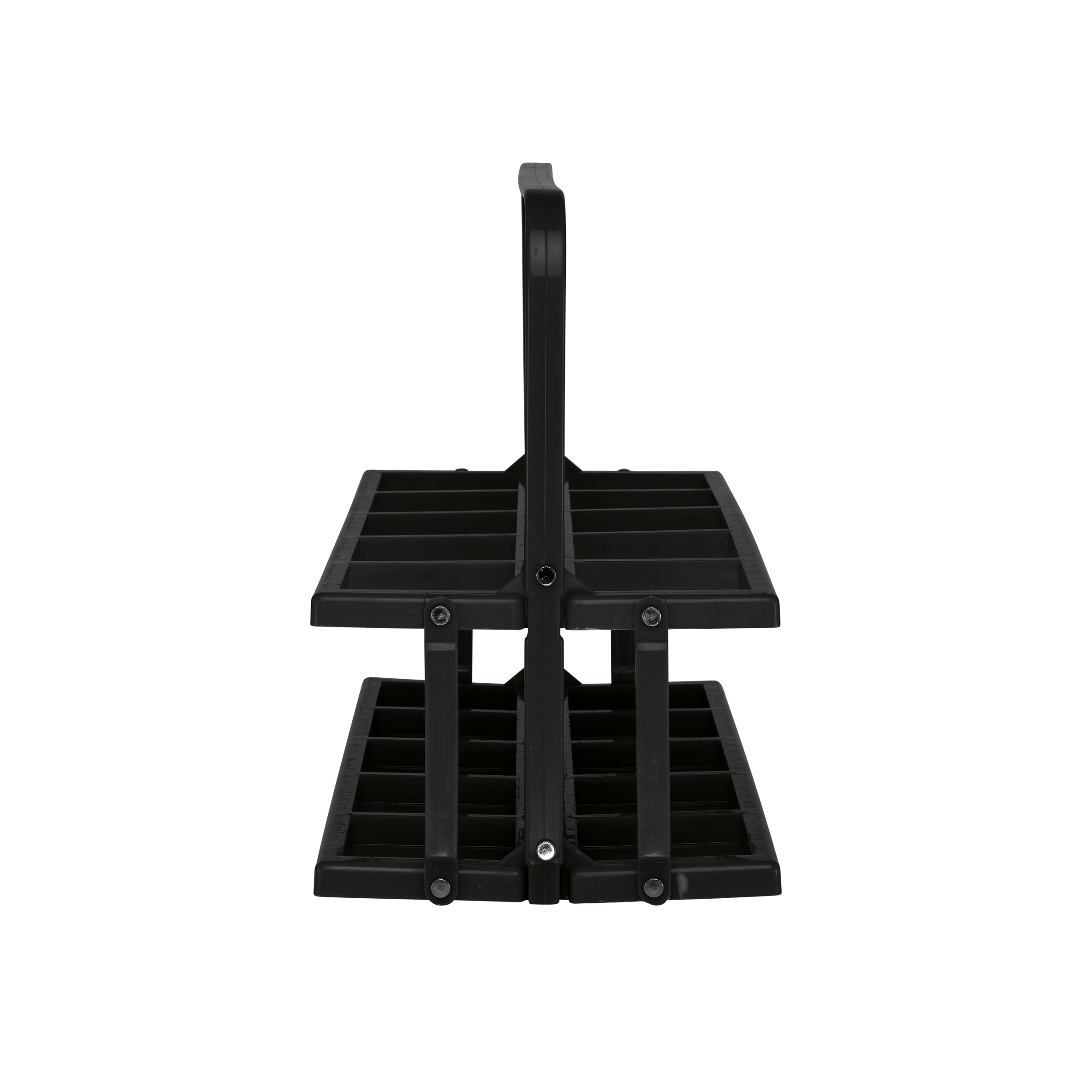 black Portabotellas plegable