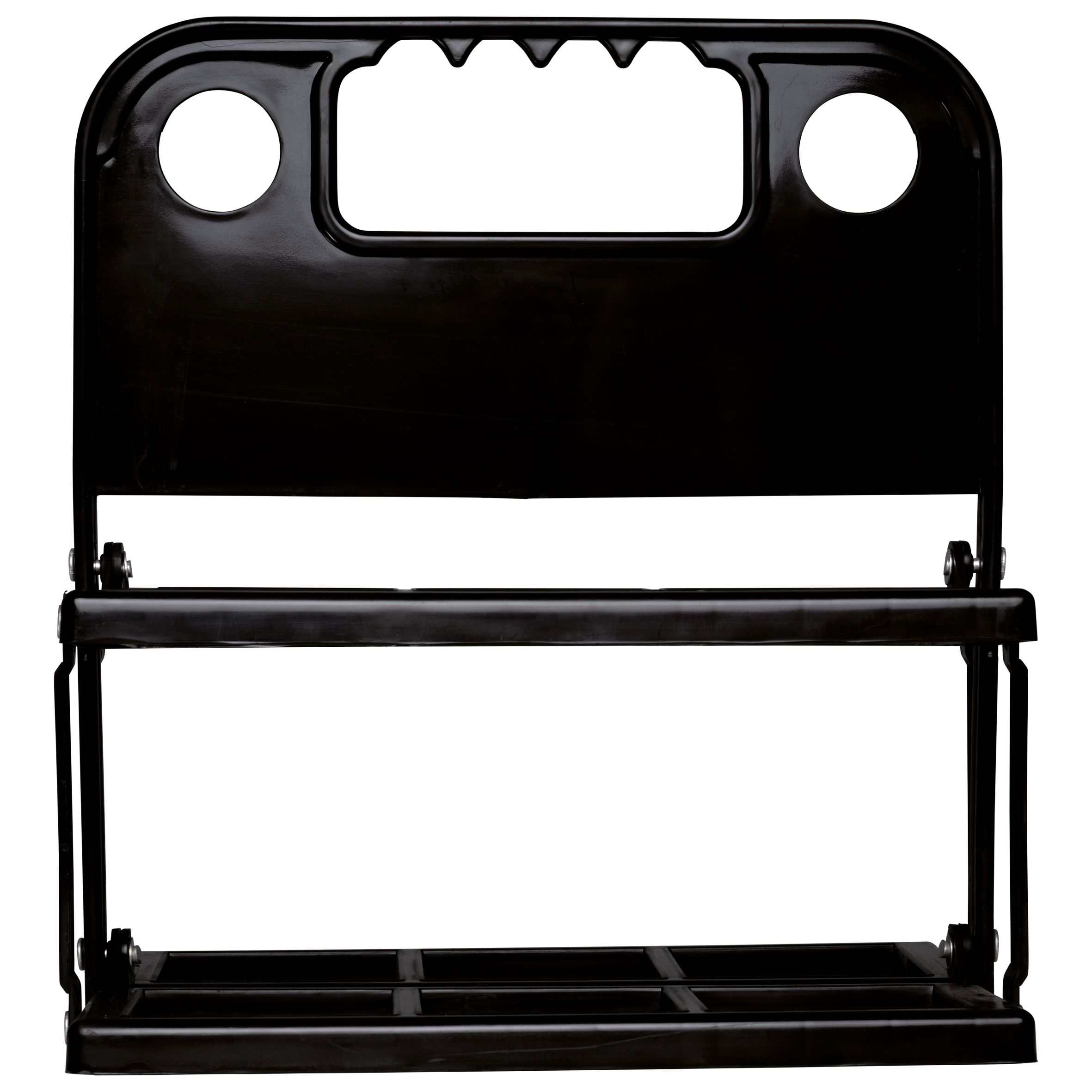 black Portabotellas plegable