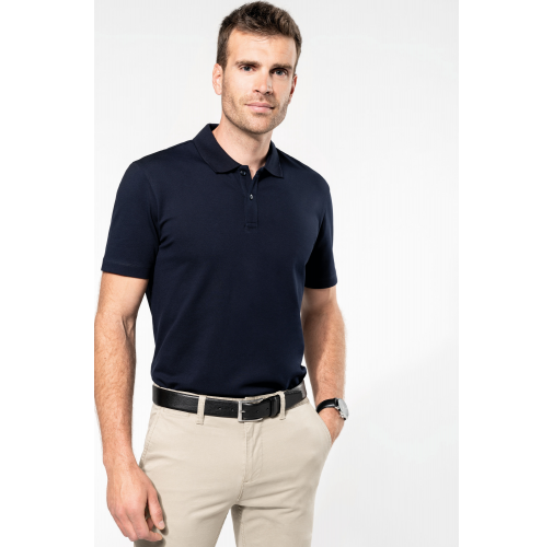 Polo Supima® manga corta hombre