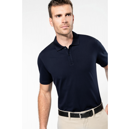 Polo Supima® manga corta hombre