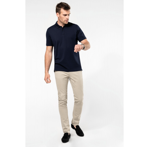 Polo Supima® manga corta hombre
