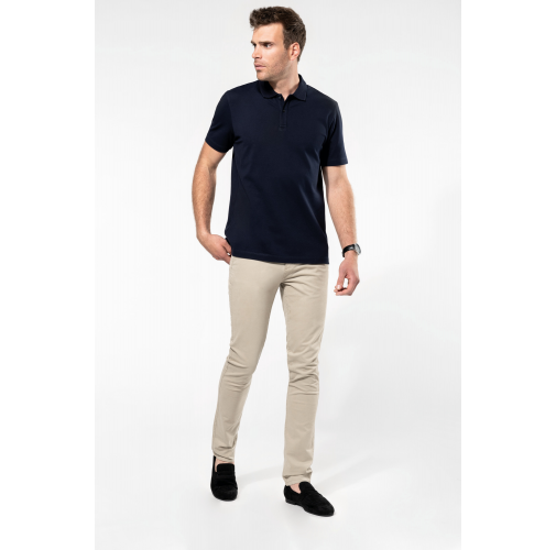 Polo Supima® manga corta hombre