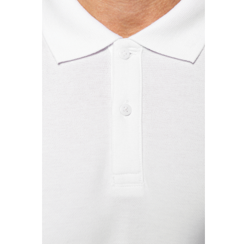 Polo Supima® manga larga hombre