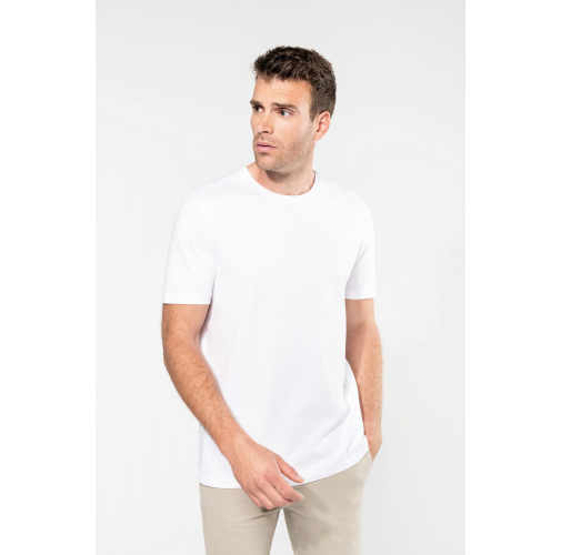 Camiseta Supima® cuello redondo manga corta hombre