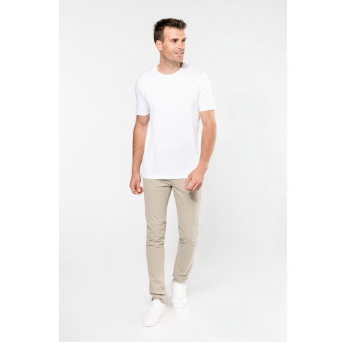 Camiseta Supima® cuello redondo manga corta hombre