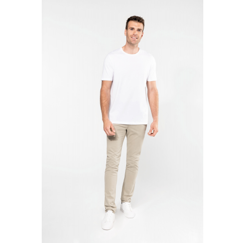 Camiseta Supima® cuello redondo manga corta hombre