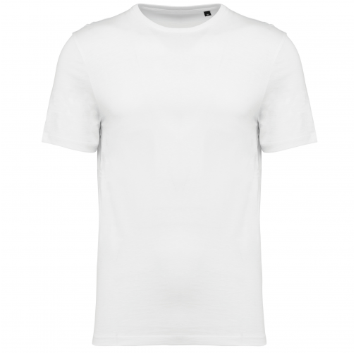 white Camiseta Supima® cuello redondo manga corta hombre