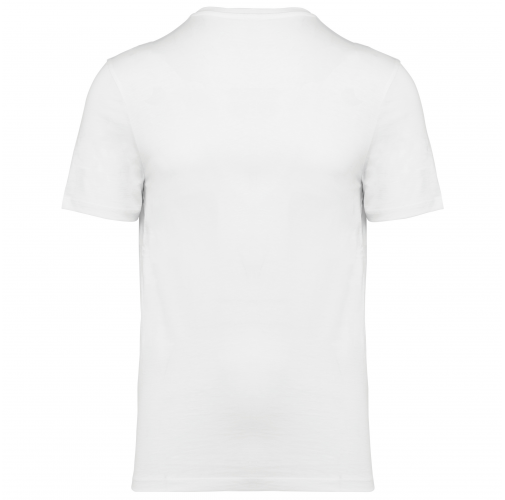 white Camiseta Supima® cuello redondo manga corta hombre