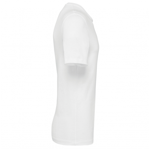 white Camiseta Supima® cuello redondo manga corta hombre
