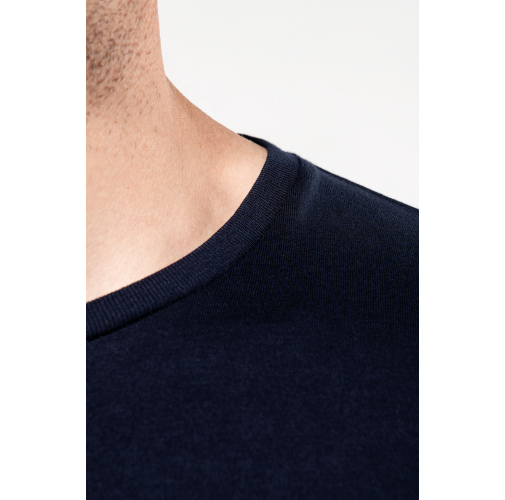 Camiseta Supima® cuello redondo manga larga hombre