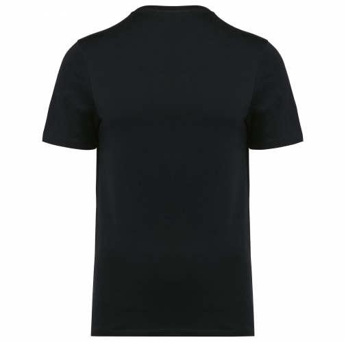 black Camiseta Supima® cuello de pico manga corta hombre