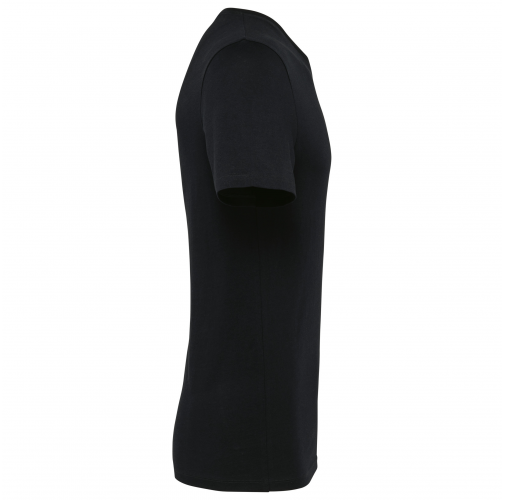 black Camiseta Supima® cuello de pico manga corta hombre