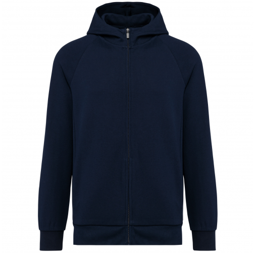 deep navy Chaqueta con cremallera y capucha hombre