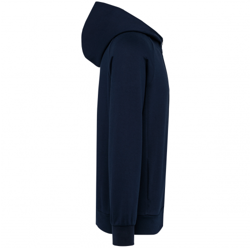 deep navy Chaqueta con cremallera y capucha hombre
