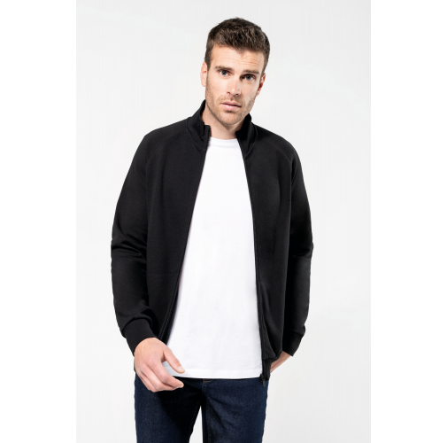 Chaqueta con cremallera hombre