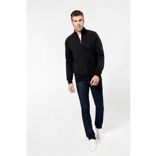 Chaqueta con cremallera hombre