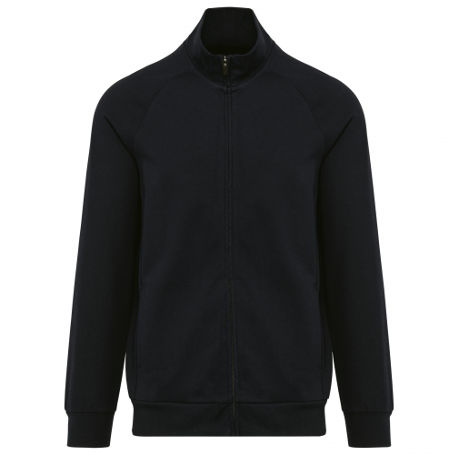 black Chaqueta con cremallera hombre