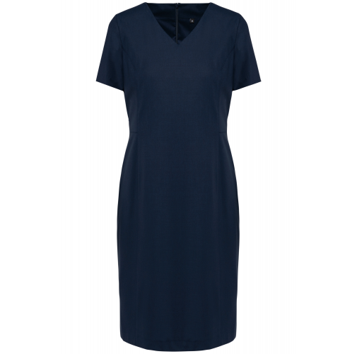 eclipse navy Vestido recto