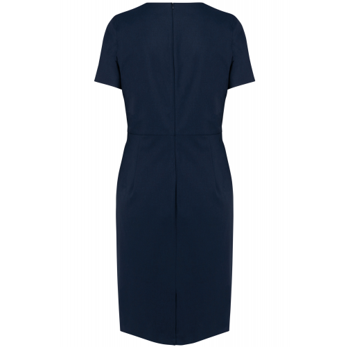 eclipse navy Vestido recto